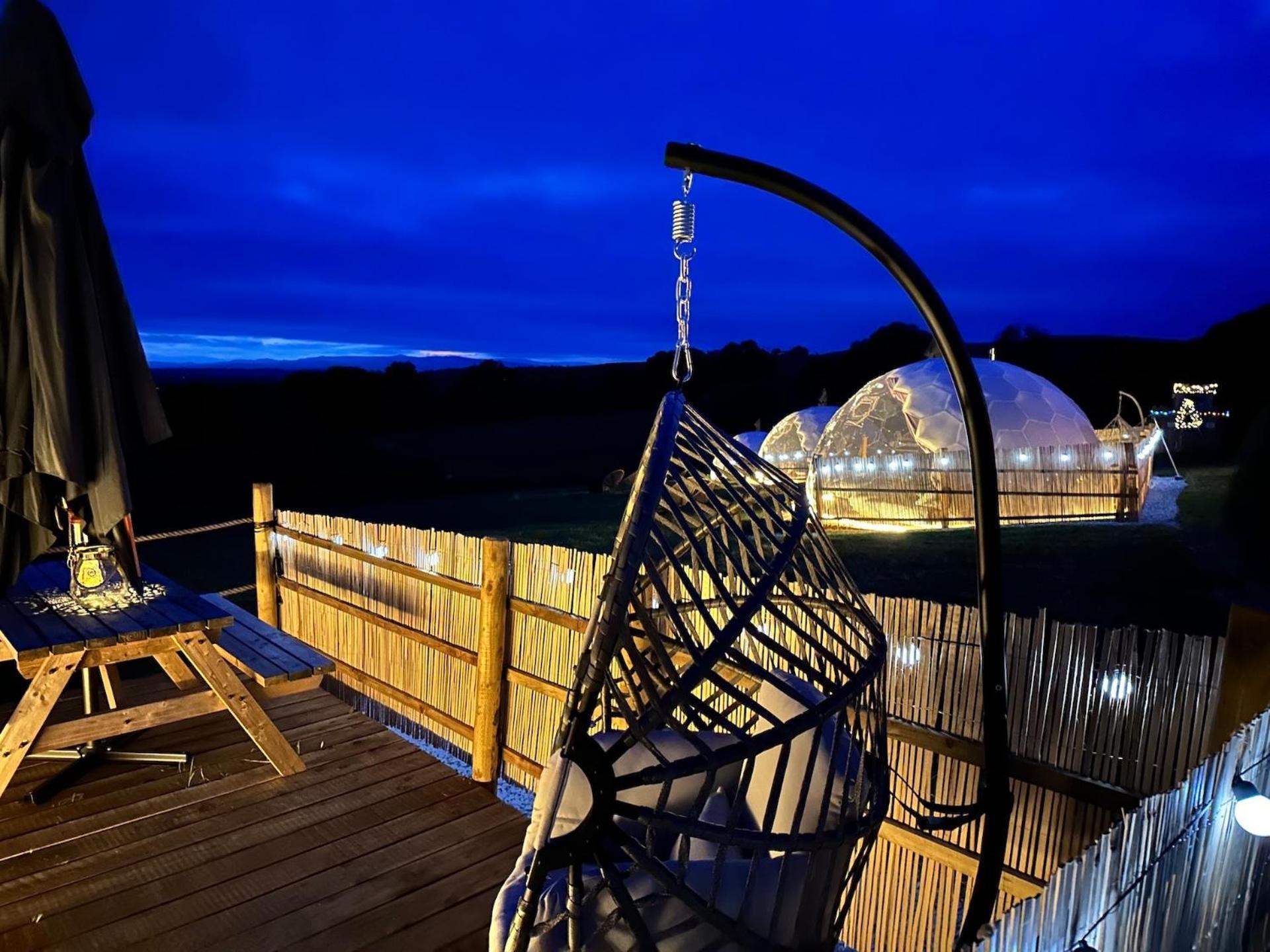 Отель Deerstone Glamping-Boulsworth Hill Dome Hot Tub Earby Экстерьер фото