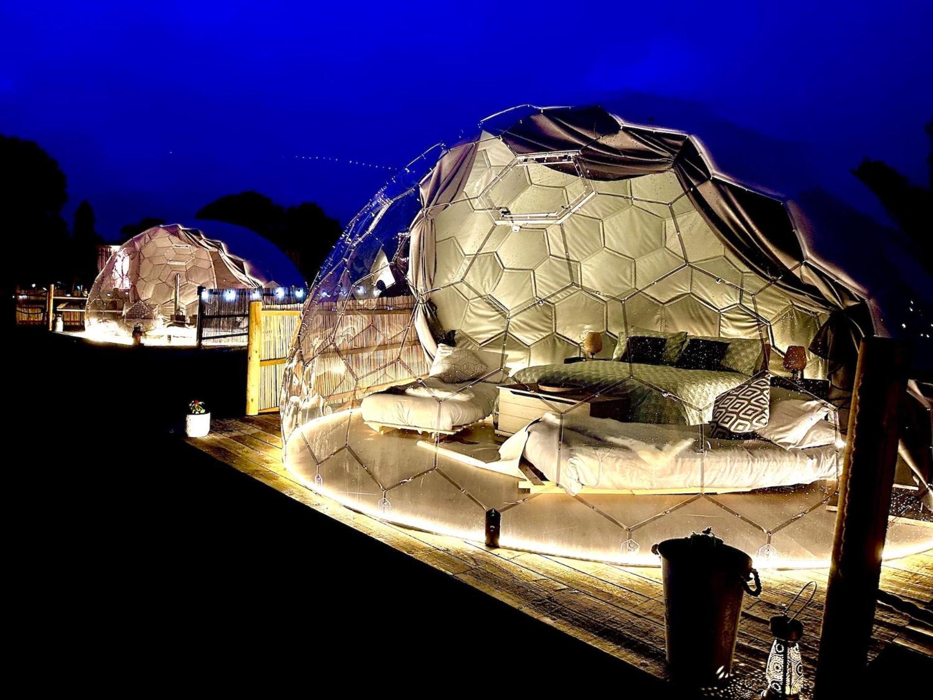 Отель Deerstone Glamping-Boulsworth Hill Dome Hot Tub Earby Экстерьер фото